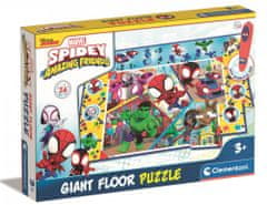 Clementoni MARVEL - Velké podlahové puzzle s interaktivním perem