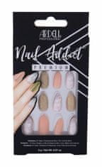 Ardell 24ks nail addict premium, pink marble & gold