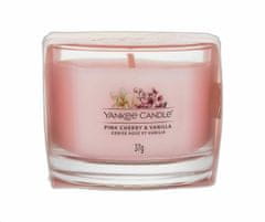 Yankee Candle 37g pink cherry & vanilla, vonná svíčka