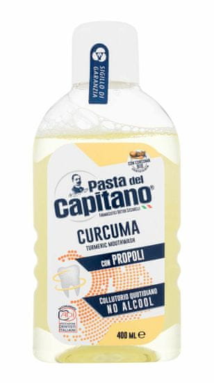 Pasta Del Capitano 400ml turmeric & propolis, ústní voda