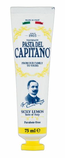 Pasta Del Capitano 75ml sicily lemon, zubní pasta