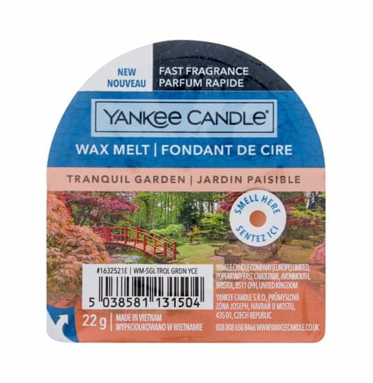 Yankee Candle 22g tranquil garden, vonný vosk