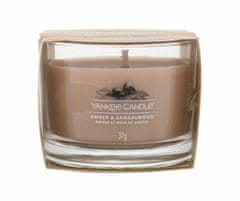 Yankee Candle 37g amber & sandalwood, vonná svíčka