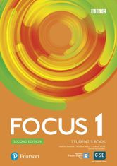 Marta Uminska: Focus 1 Student´s Book with Active Book with Basic MyEnglishLab, 2nd