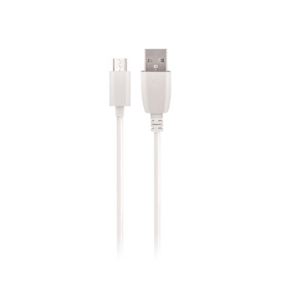 maXlife kabel USB - microUSB 2,0 m 2A bílý (OEM0101019)