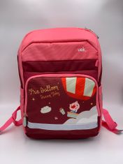Klarion Krásná růžová ergonomická školní taška Julka