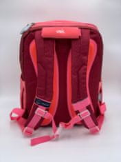 Klarion Krásná růžová ergonomická školní taška Julka