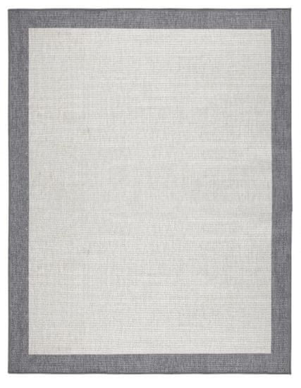 NORTHRUGS Kusový koberec Twin-Wendeteppiche 103108 creme grau – na ven i na doma