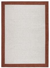 NORTHRUGS Kusový koberec Twin-Wendeteppiche 103106 creme terra – na ven i na doma 80x150