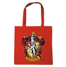 CurePink Shopping taška na rameno Harry Potter: Gryffindor (38 x 42 cm) bavlna