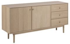 Design Scandinavia Komoda Aston, 160 cm, dub