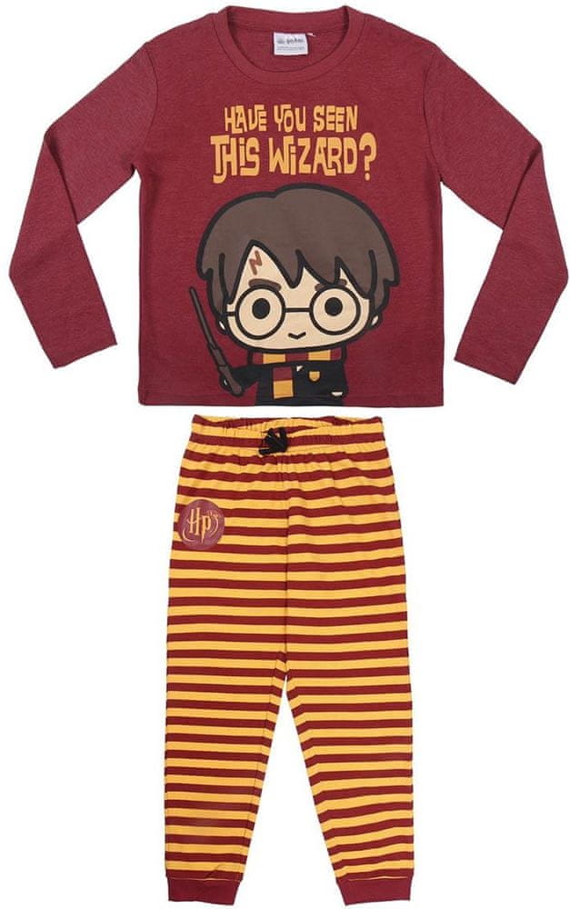 Disney dívčí pyžamo Harry Potter 2200007706 146 červená