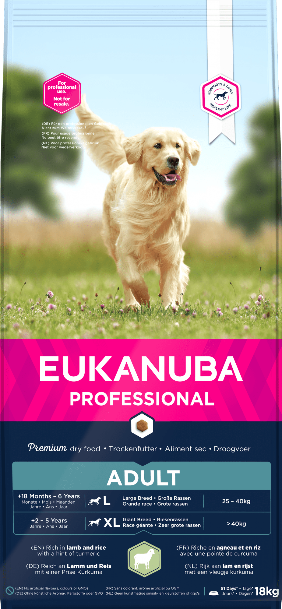 Eukanuba large hotsell breed 18kg