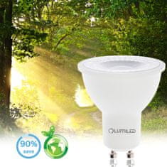 LUMILED 10x LED GU10 1,5W = 15W 4000K 36D LUMILED