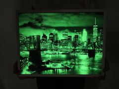 Traiva Svítící obraz - město / Manhattan formát A4 - Kód: 04985