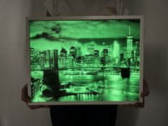 Traiva Svítící obraz - město / Manhattan formát A4 - Kód: 04985