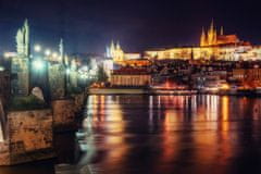 Traiva Svítící obraz - město / Praha formát A4 - Kód: 04986