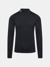 Under Armour Tričko UA HG Armour Comp Mock LS-BLK XL