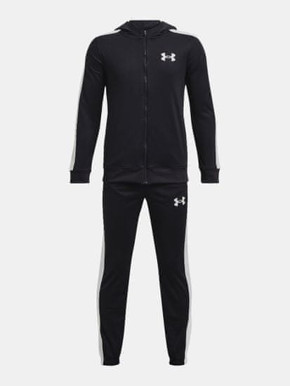 Under Armour Souprava UA Knit Hooded Track Suit-BLK