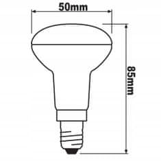 LUMILED 6x LED žárovka E14 REFLECTOR R50 6W 3000K LUMILED