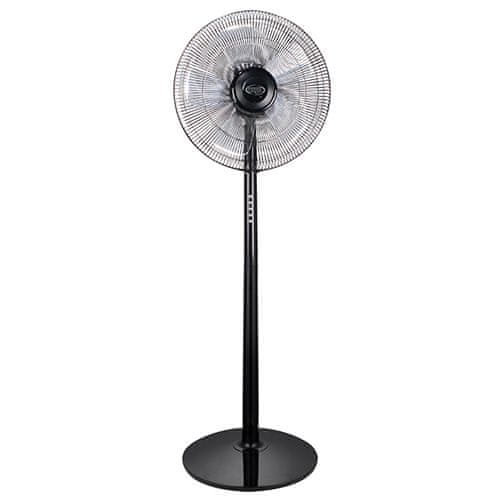 Argo Ventilátor , 398200033, STANDY EVO BLACK, stojanový, 3 rychlosti, 3 režimy, dálkové ovládání, 53 W