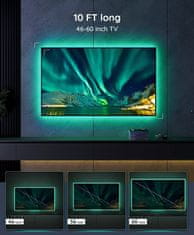 Govee TV 46-60" gaming a televizní osvětlení RGB + ovladač