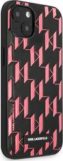 Karl Lagerfeld Kryt Karl Lagerfeld KLHCP13MMNMP1P Apple iPhone 13 hardcase pink Monogram Plaque