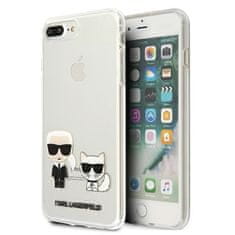 Karl Lagerfeld Kryt Karl Lagerfeld KLHCI8LCKTR Apple iPhone 8/7 Plus hardcase Transparent Karl & Choupette