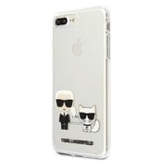 Karl Lagerfeld Kryt Karl Lagerfeld KLHCI8LCKTR Apple iPhone 8/7 Plus hardcase Transparent Karl & Choupette