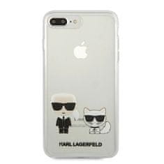 Karl Lagerfeld Kryt Karl Lagerfeld KLHCI8LCKTR Apple iPhone 8/7 Plus hardcase Transparent Karl & Choupette