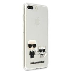 Karl Lagerfeld Kryt Karl Lagerfeld KLHCI8LCKTR Apple iPhone 8/7 Plus hardcase Transparent Karl & Choupette