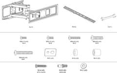 MAX MTM2090FM pro TV 37" - 55", černá