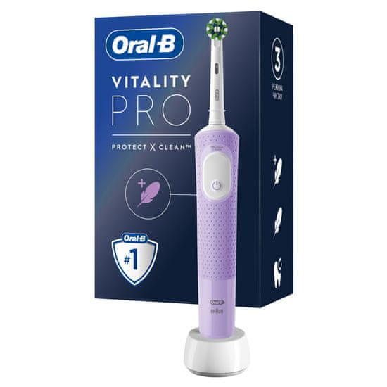 Oral-B elektrický zubní kartáček Vitality Pro Fialový