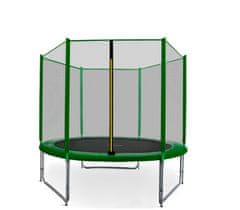 Aga Sport Pro Trampolína 180 cm Dark Green + ochranná síť