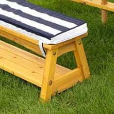 KidKraft Dětský zahradní stůl Bench Set 00106