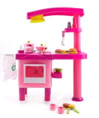 Aga4Kids Plastová kuchyňka KITCHEN 008-82 Pink