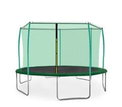 Aga Sport Fit Trampolína 430 cm Dark Green + vnitřní ochranná síť