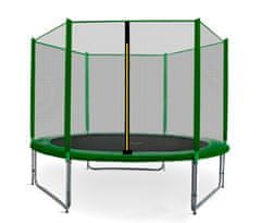 Aga Sport Pro Trampolína 250 cm Dark Green + ochranná síť