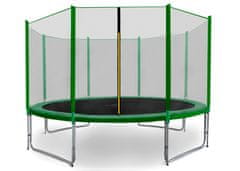 Aga Sport Pro Trampolína 335 cm Dark Green + ochranná síť