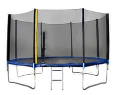 Linder Exclusiv Trampolína XXL 366 cm + ochranná síť + žebřík + krycí plachta