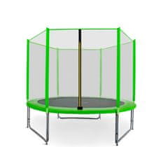 Aga Sport Pro Trampolína 250 cm Light Green + ochranná síť