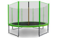 Aga Sport Pro Trampolína 335 cm Light Green + ochranná síť