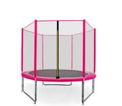 Aga Sport Pro Trampolína 180 cm Pink + ochranná síť