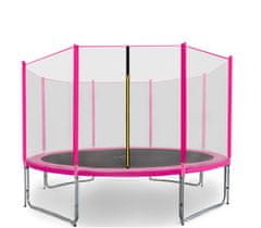 Aga Sport Pro Trampolína 366 cm Pink + ochranná síť