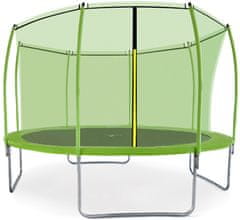 Aga Sport Fit Trampolína 366 cm Light Green + vnitřní ochranná síť