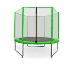 Aga Sport Pro Trampolína 180 cm Light Green + ochranná síť