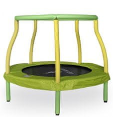 Aga Dětská trampolína 116 cm Light Green/Yellow