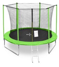 Legoni Trampolína 250 cm Light Green + vnitřní ochranná síť + žebřík