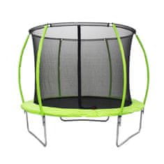 Legoni Trampolína 250 cm Light Green + vnitřní ochranná síť