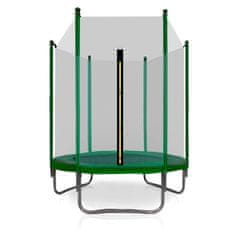 aGa SPORT TOP Trampolína 150 cm Dark Green + ochranná síť